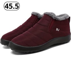 Nivard Antislip Sneeuwboots - Snowboots - Wintersport Sneeuwschoenen - Ski Gadgets Voor Heren - Maat 45.5 - Bordeaux Rood