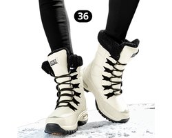 Nivard Sneeuwboots - Sneeuwschoenen - Snowboots - Wintersport - Dames - Ski Gadgets - EU36 - Wit