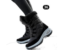 Nivard Sneeuwboots - Sneeuwschoenen - Snowboots - Wintersport - Dames - Ski Gadgets - EU36 - Zwart