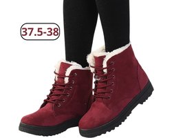 Nivard Sneeuwschoenen Voor Dames - Snowboots - Wintersport Sneeuwboots - Ski Gadgets - Maat 37.5-38 - Rood