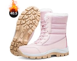 Nivard Snowboots - Sneeuwschoenen - Sneeuwboots - Dames - Wintersport - Ski - Skischoenen - Roze - 40.5 - Laarzen