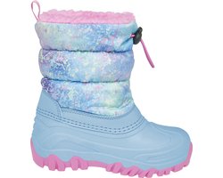 Playshoes - Snowboots - Pastel - Regenboog - Splash - Turquoise - Maat 28/29