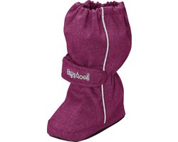 Playshoes - Thermische winterlaarzen voor kinderen met trekkoord - Rood - maat 16-17EU