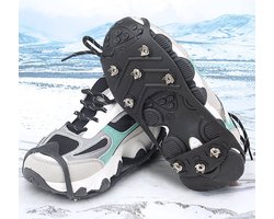 Rique snowsteps - Sneeuwijzers voor schoenen - Anti-slip zooltjes - Snow spikes - Maat 35-40