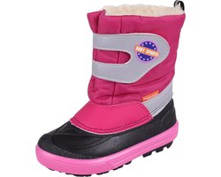 Roze kinder-snowboots met reflectoren BABY SPORTS 2 NA Demar