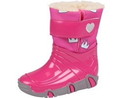 Roze snowboots voor meisjes, klittenband, warm, comfortabel ZETPOL / 25-26