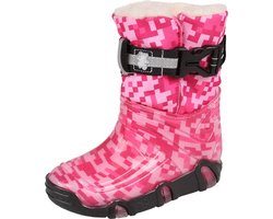 Roze snowboots voor meisjes met reflector, warm en comfortabel ZETPOL / 21-22