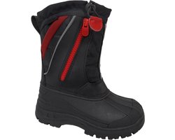 Rucanor Felix winter - Snowboots - Unisex - Maat 34 - Zwart/Rood