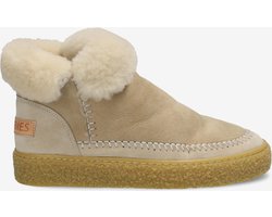 Shabbies Amsterdam Boot Chewy Moux Doubleface Beige - Maat 36 - Dames Laarzen