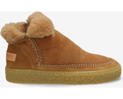 Shabbies Amsterdam Boot Chewy Moux Doubleface Camel - Maat 38 - Dames Laarzen