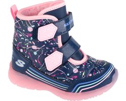 Skechers Illumi-Brights - Power Paint 302653N-NVMT, voor meisje, Marineblauw, Sneeuw laarzen,Laarzen, maat: 23