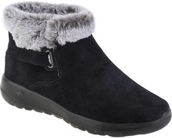 Skechers On The Go Joy - First Glance 144041-BKGY, Vrouwen, Zwart, Laarzen,Sneeuw laarzen, maat: 36