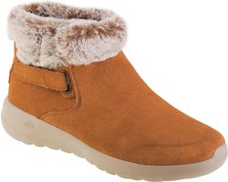 Skechers On The Go Joy - First Glance 144041-CSNT, Vrouwen, Bruin, Laarzen,Sneeuw laarzen, maat: 38