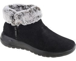 Skechers On The Go Joy-Savvy 144003-BKGY, Vrouwen, Zwart, Laarzen,Sneeuw laarzen, maat: 36