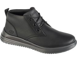 Skechers Proven - Yermo 204670-BLK, Mannen, Zwart, Laarsjes, maat: 42,5