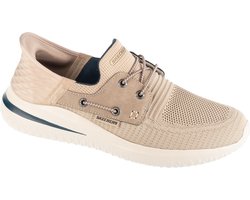 Skechers Slip-Ins: Delson 3.0 - Roth 210606-TPE, Mannen, Beige, Sneakers,Sportschoenen, maat: 43