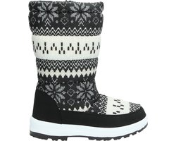 Snow Fun dames snowboot - Zwart multi - Maat 38