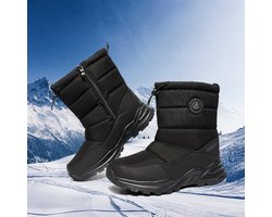 Snowboots Dames-Sneeuwlaarzen Snowboots Zwart-Maat 38