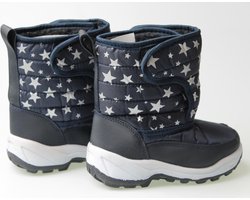 Snowboots meisjes d.blauw sterren - maat 30