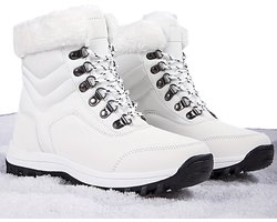 Snowboots - Sneeuwschoenen - Sneeuwboots - Dames - Wintersport - Ski - Ski Gadgets - EU36 - Wit