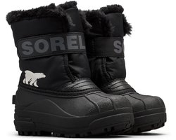 Sorel CHILDRENS SNOW COMMANDER™ BOOT Youth Unisex Little Snowboots - Black, Charcoal - Maat 28