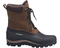 Spirale snowboots - luxe uitvoering - bruin - maat 45