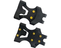 Winter-grip Antislip Zool - Grip Studs - Sneeuw en ijs - Zwart/Geel - 36-41