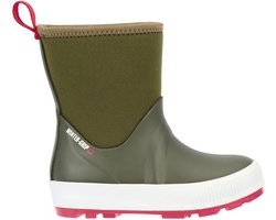 Winter-grip Snowboots Jr - Neo Welly - Legergroen/Rood - 27