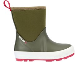 Winter-grip Snowboots Jr - Neo Welly - Legergroen/Rood - 29