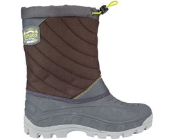 Winter-grip Snowboots Jr - Northern Explorer - Bruin/Antraciet/Lichtgroen - 23/24