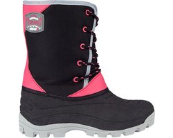 Winter-grip Snowboots - Kinderen - Zwart/Roze - Maat 23/24 - Extra Grip