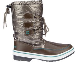 Winter-grip Snowboots Sr - Glossed Trotter II - Donker taupe/Smaragd/Beige - 36