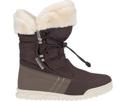 Winter-grip Snowboots Sr - Nordic Fur Mid - Bruin/Beige/Off white - 41